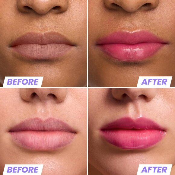 Brand New Lip Oil Rehab Serum - Color Changing Lip Oil from Clear to Pink - PH-a - Picture 2 of 8